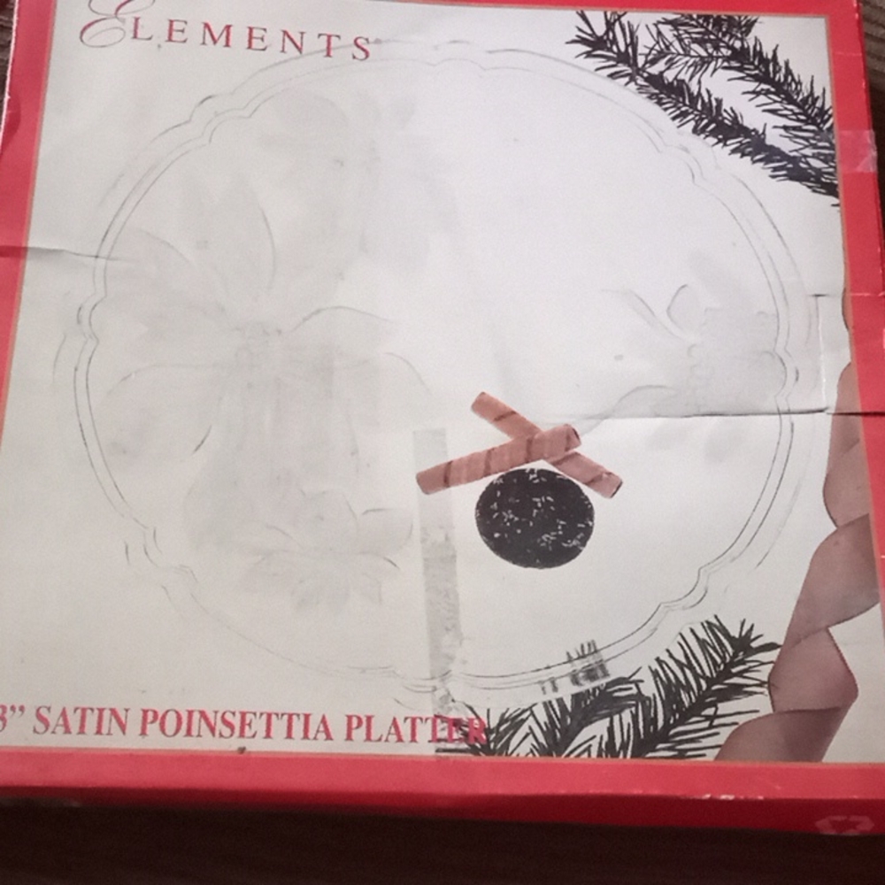 Glass platter